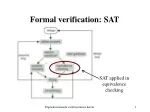 SAT in Equivalence Checking: Understanding Digital Systems Verification - slide 1