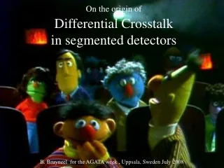 On the origin of Differential Crosstalk in segmented detectors