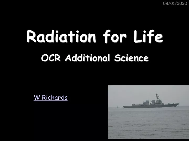radiation for life