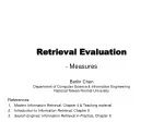 Retrieval Evaluation  - Measures