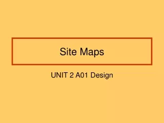 Site Maps