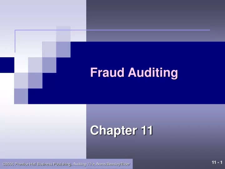 fraud auditing