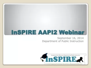 InSPIRE AAPI2 Webinar