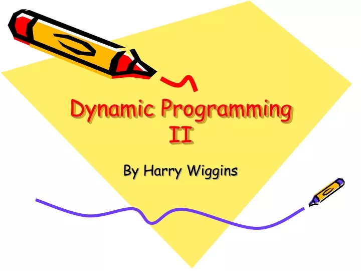 dynamic programming ii