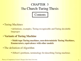 CHAPTER  3 The  Church-Turing Thesis