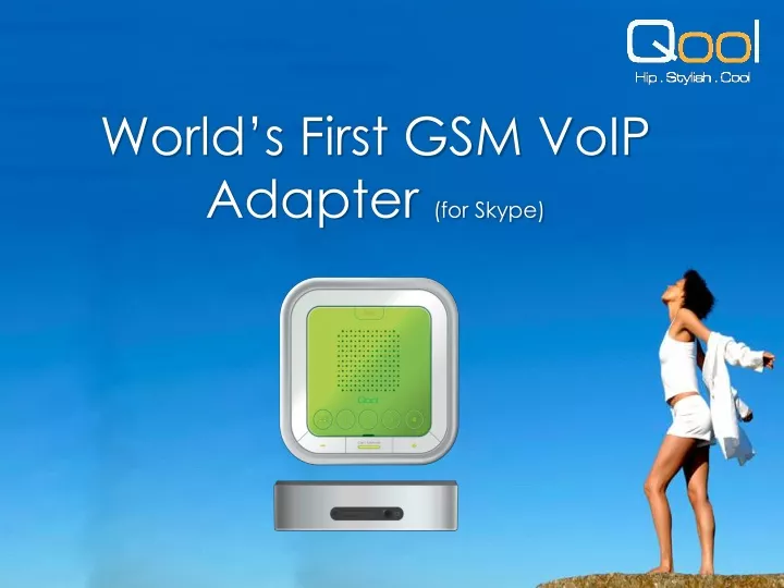 world s first gsm voip adapter for skype