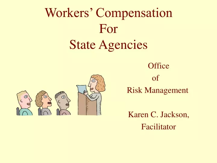 workers compensation for state agencies