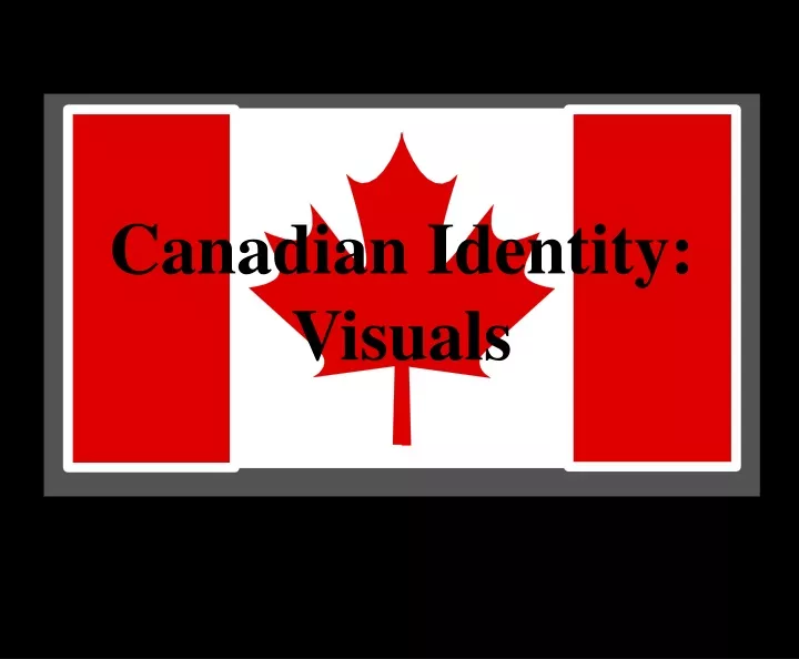 canadian identity visuals