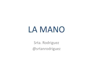 LA MANO