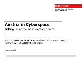 Austria in Cyberspace Getting the government‘s message across