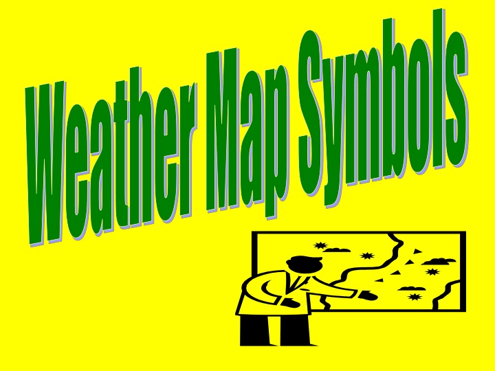 weather map symbols