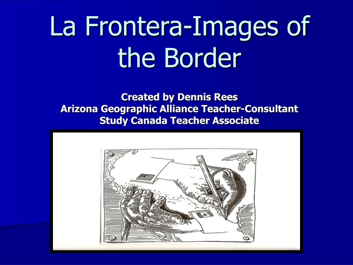 la frontera images of the border