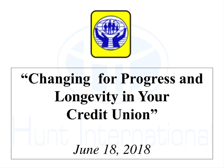 changing for progress and longevity in your