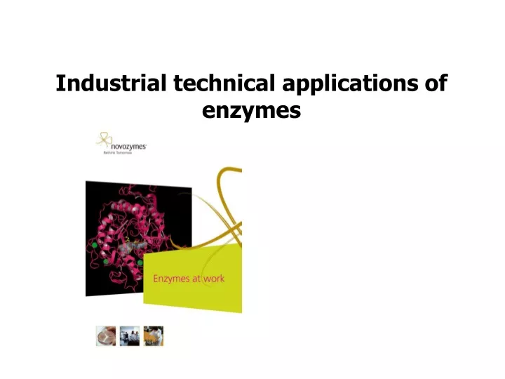 industrial technical applications of enzymes