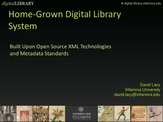 Home-Grown Digital Library System