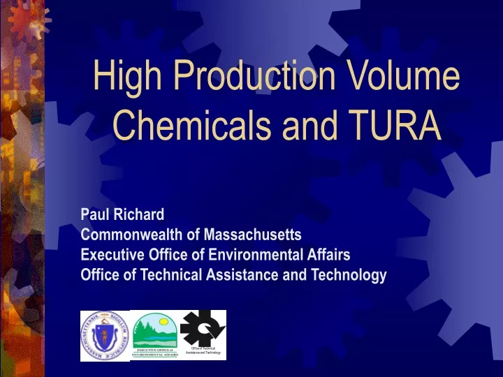 high production volume chemicals and tura