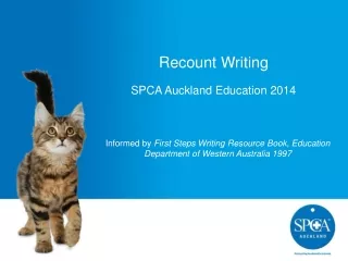 Recount Writing