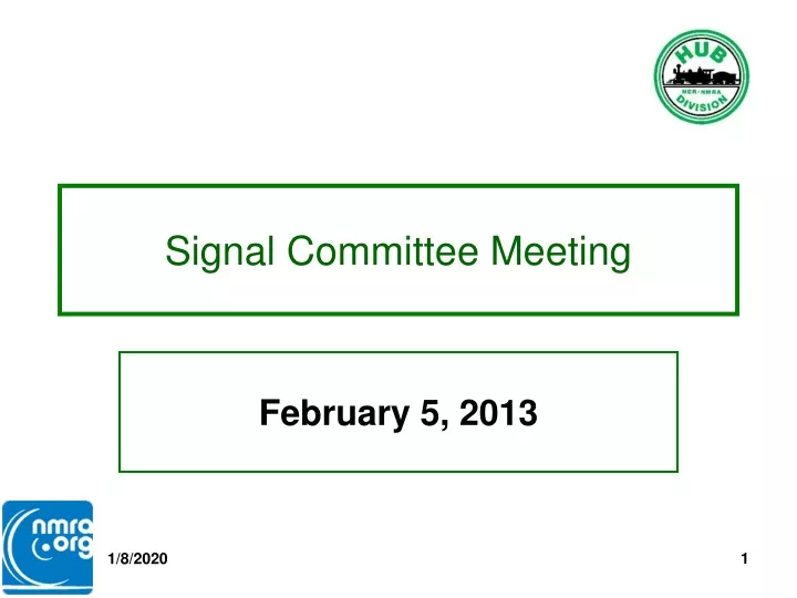 signal committee meeting