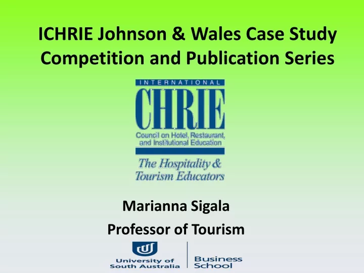 ichrie johnson wales case study competition