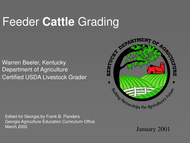 feeder cattle grading