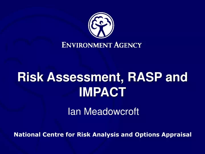 risk assessment rasp and impact