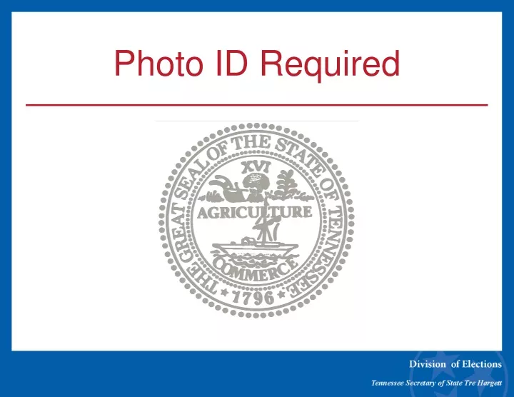 photo id required