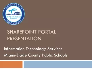 SharePoint Portal Presentation