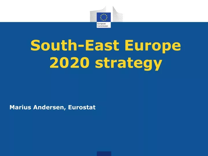 south east europe 2020 strategy