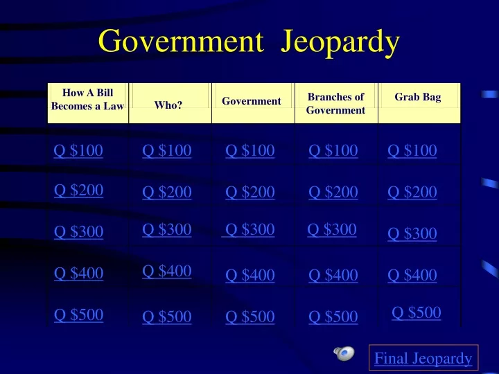 government jeopardy