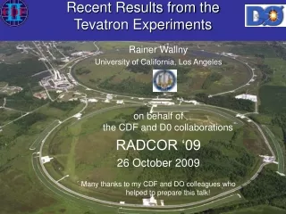 Recent Results from the  Tevatron Experiments