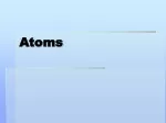 Atoms - slide 1