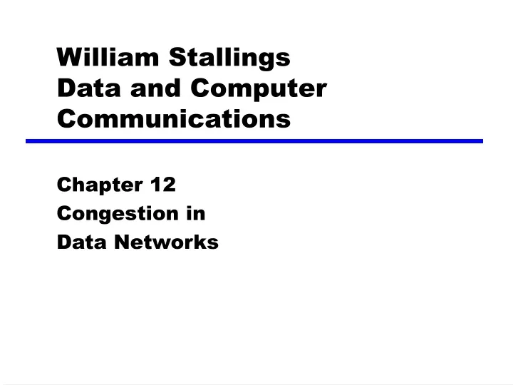 william stallings data and computer communications