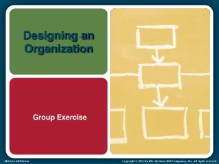 Designing an Organization