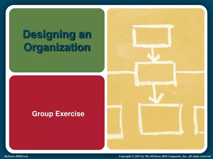 designing an organization