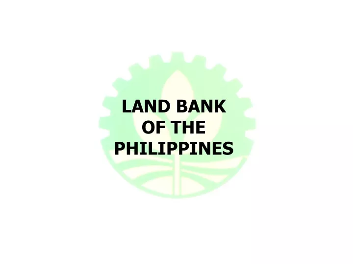 land bank of the philippines