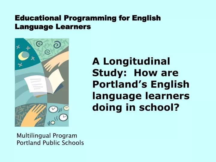 educational programming for english language