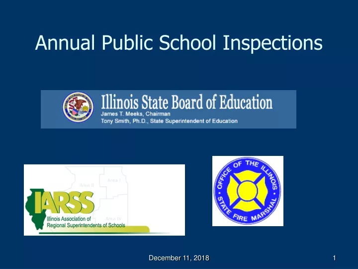 annual public school inspections