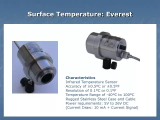 Surface Temperature: Everest