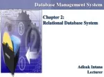 Database Models: A Comparative Overview - slide 1