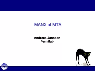 MANX at MTA