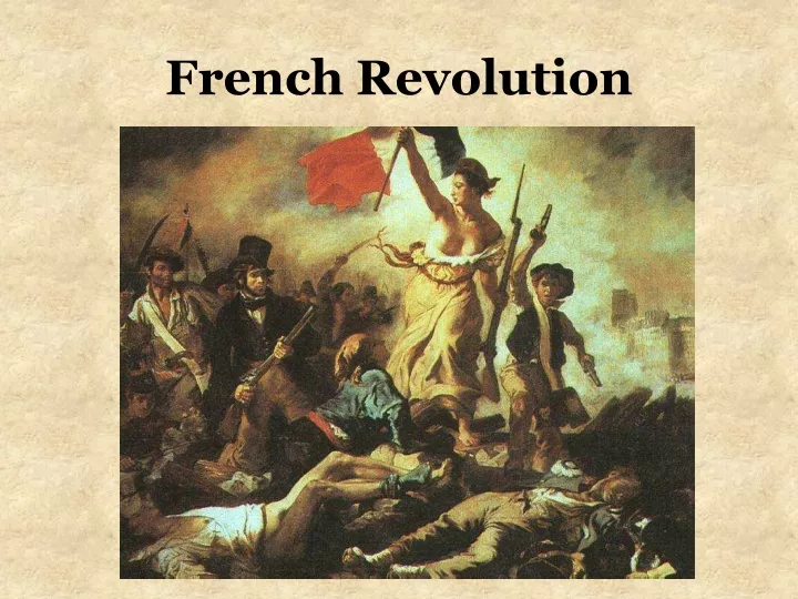 french revolution