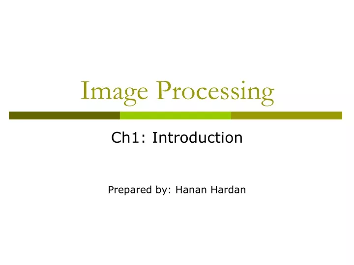 image processing