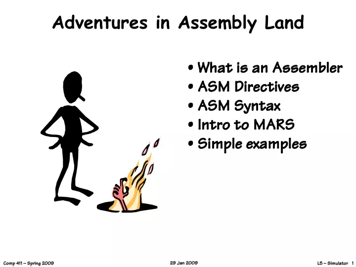 adventures in assembly land