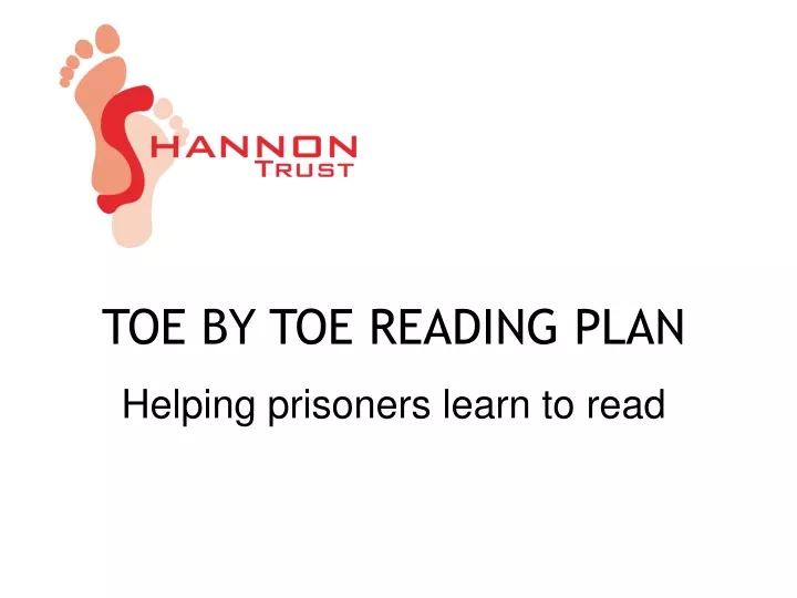 toe by toe reading plan helping prisoners learn