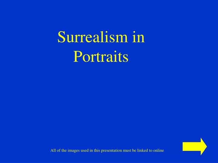 surrealism in portraits