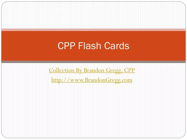 cpp flash cards