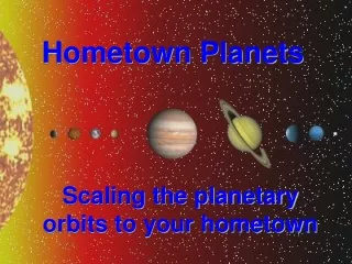 Hometown Planets