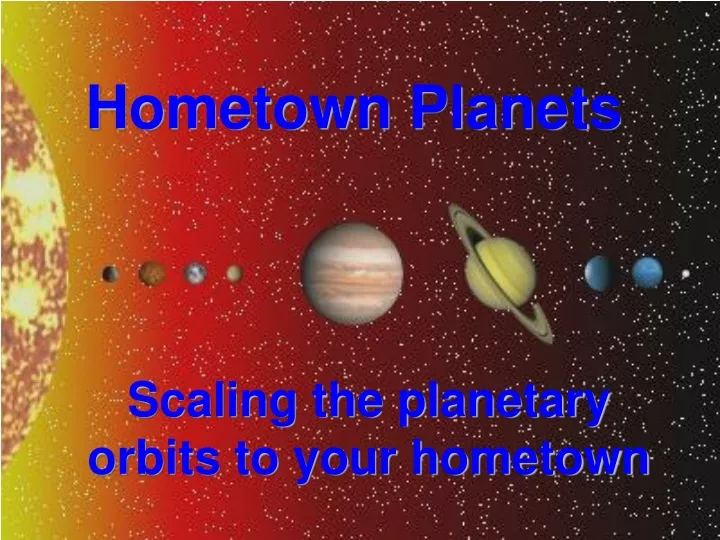 hometown planets