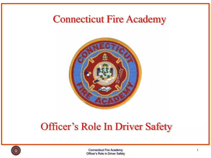 connecticut fire academy