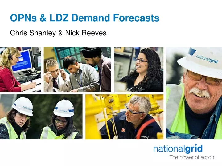 opns ldz demand forecasts